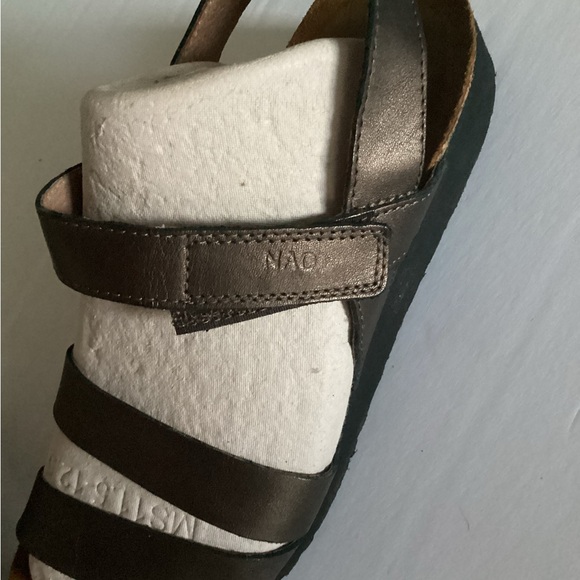 Naot Elegant Kayla Strappy Cork Sandals In Buffalo Leather Size 40 - Picture 4 of 10